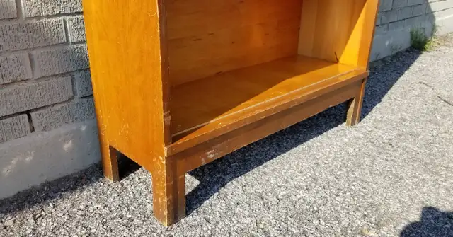 Prestonia barrister bookcase gold 3 tier 4 part gold oak no door in Bookcases & Shelving Units in Ottawa - Image 9