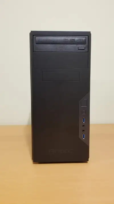 Compact, quiet and efficient PC - Ryzen 5, 16GB DDR4, RX6400, View more