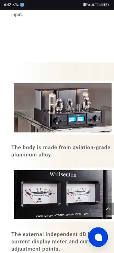 wanted - Willsenton tube amplifier, View more