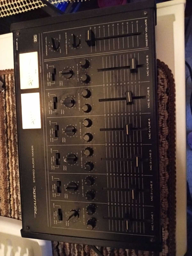 Realistic Stereo Audio Mixer in Stereo Systems & Home Theatre in Chatham-Kent - Image 2