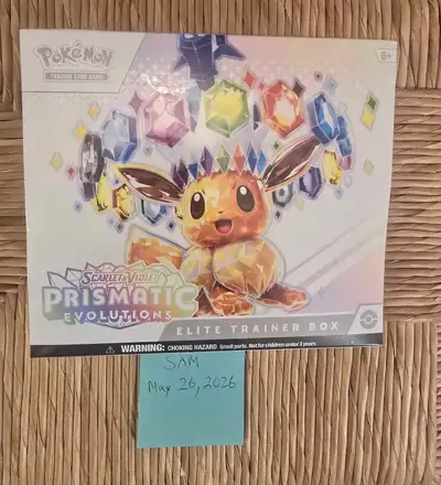 NEW Prismatic Evolutions ETB on SALE! 1 available, View more