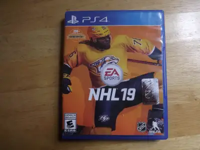 PS4 EA Sports "NHL 19" (no manual) I have for sale PS4 EA Sports "NHL 19" (no manual) in mint condit...