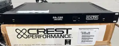 Crest PA150 75 watt stereo power amplifiers New & Used, View more