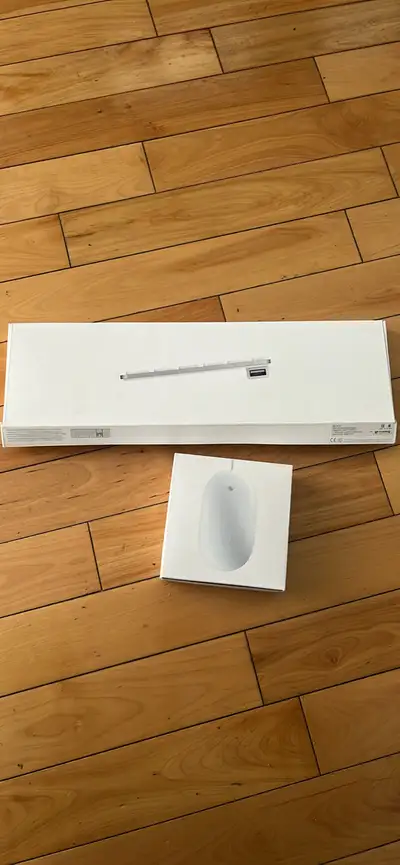Clavier et souris usb a fil Apple wired usb keyboard , View more