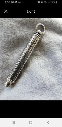 Old silver micanical pencil 