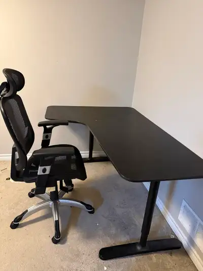 office chair and a desk, View more