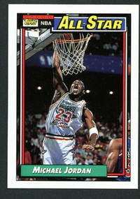 1992-93 Topps Gold#115 Michael Jordan All Star Bulls Short Print