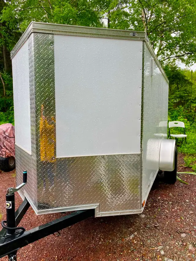 (REDUCED AGAIN) Enclosed Cargo Trailer 5' by 10' | Cargo & Utility ...