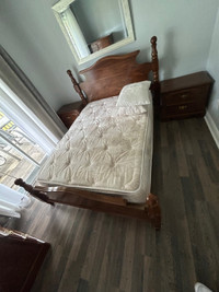 Vintage bedroom set - solid wood