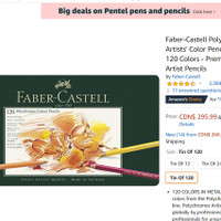 FABER-CASTELL POLYCHROMOS Artist Color Pencils -TIN OF 120 color