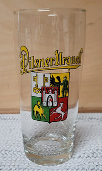 1 Vintage German beer Glass 