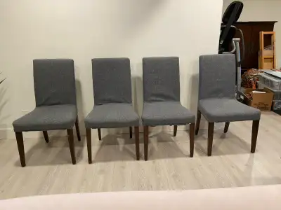 Ikea Henriksdal Chairs, Set of 4, View more