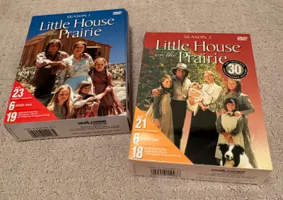 Season 1 & 2 Little House on the Prairie DVD= 44 episodes