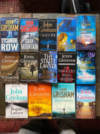 15 John Grisham books