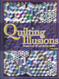 QUILTING ILLUSIONS 40+ Unique Eye-Fooling Quilts  2004 HcvDJ VG+