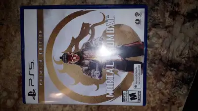 Mortal Kombat PS5 - boîtier seulement 