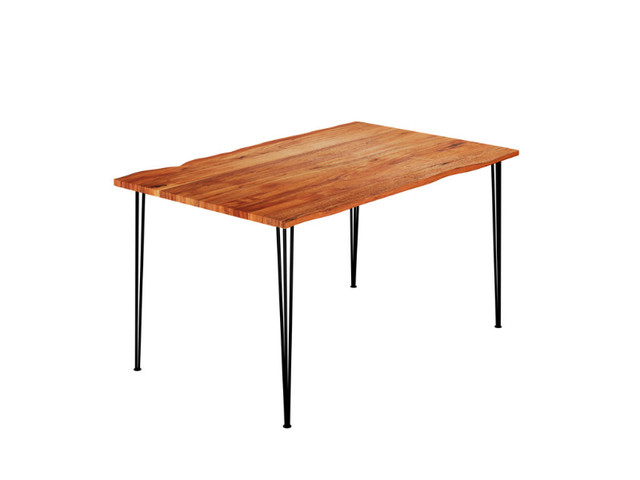 Table de cuisine en bois d'acacia naturel massif 55"L x 36"W dans Mobilier de salle à manger et cuisine  à Longueuil/Rive Sud
