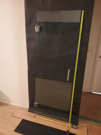 Glass Shower Door For Sale (25 1/2" x 73 5/8" )