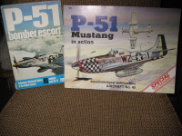 LIVRES - P-51 MUSTANG IN ACTION NO 45 AND  BOMBER ESCORT NO 26