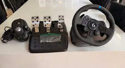 Logitech G923 Racing Steering Wheel Set, View more
