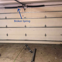 Garage door and spring repair