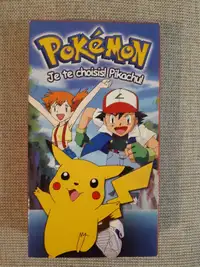 VHS Pokémon vol 1 Je te choisis! Pikachu!