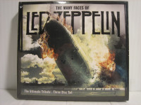 THE MANY FACES OF LED ZEPPELIN TRIBUTE 3 DISC SET SEALED