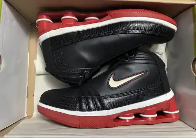 Nike Shox VC 4 Black White Red 2004 Size 8.5, View more