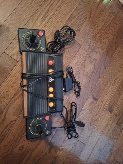 Selling an atari flashback. Comes with 2 controllers and power cable. Asking $50.