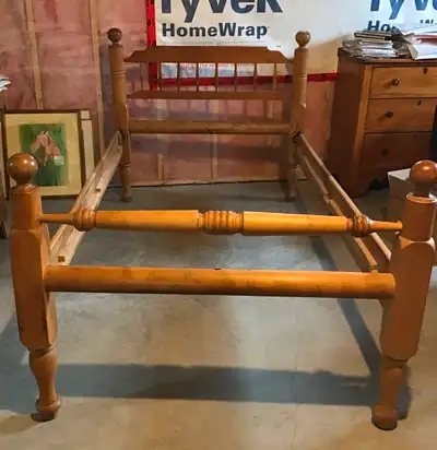 Cannonball bed antique 3/4 size, View more