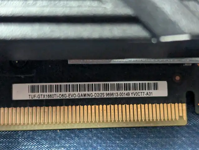 ASUS TUF Gaming GeForce GTX 1660 Ti 6GB GDDR6 in System Components in Edmonton - Image 7