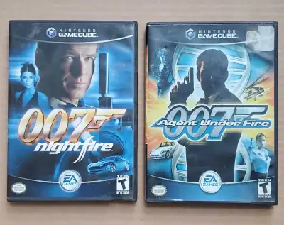 007 - Agent Under Fire $20 007 - Everything Or Nothing $20 007 - NightFire no manual $15 Condition :...