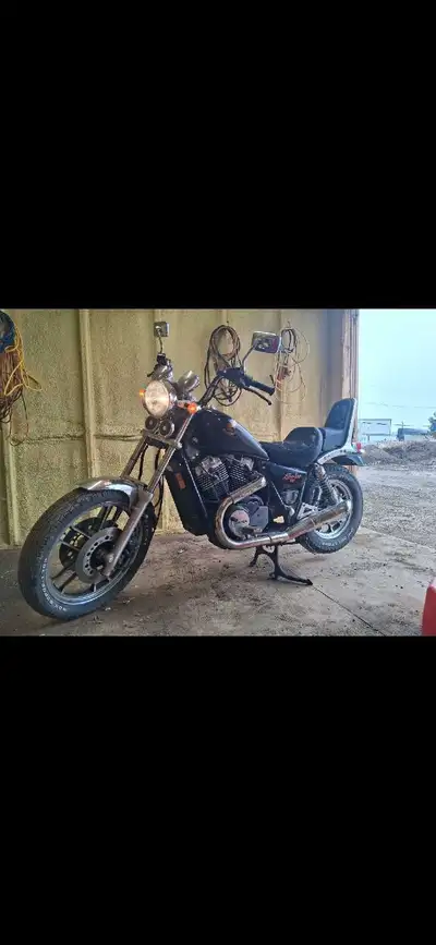 Needs TLC, but it's all there. Runs rough, backfiring on one cylinder. Throttle a little sticky, tur...