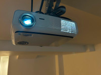 Projector and screen