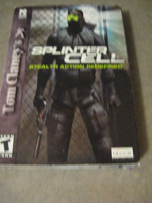 Splinter Cell PC CD ROM in PC Games in City of Halifax