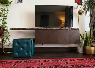 One-of-a-Kind Handmade TV Cabinet / Media Console, View more