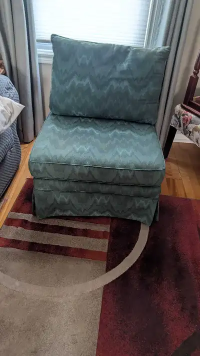 green accent chair , View more