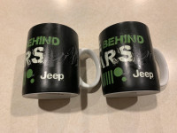 2 Jeep Life Behind Bars Coffee Mugs-Unused! 