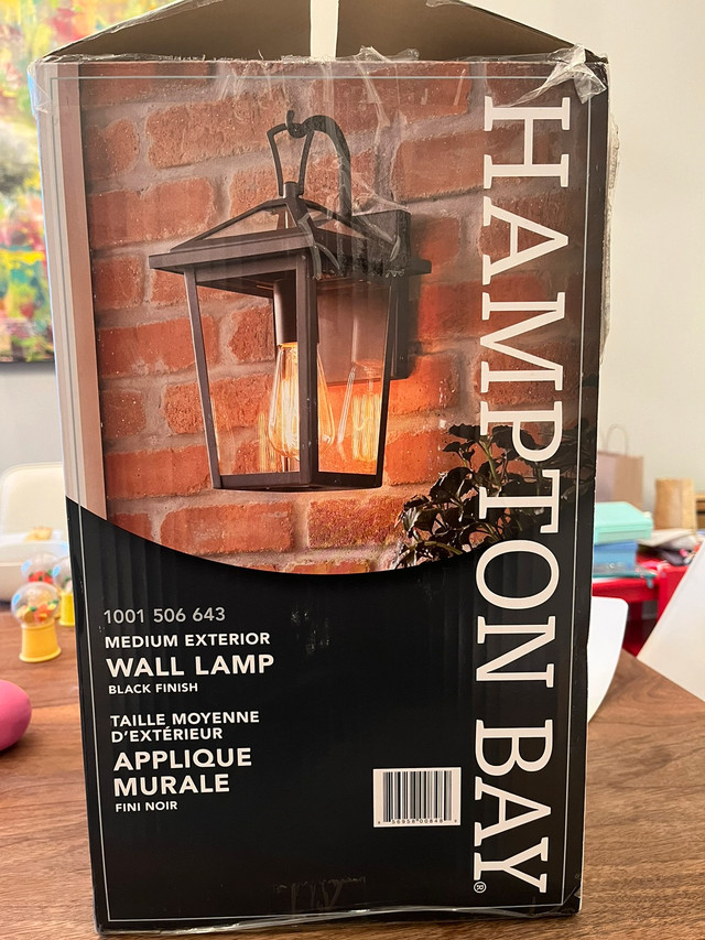 Exterior wall lamp - Hampton Bay brand new  in Other in City of Toronto