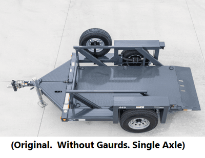 Hello, For sale is a reliable hydraulic drop-deck trailer, at a fraction of the cost of a new one: ✅...
