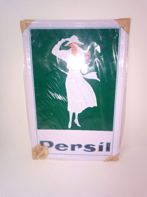 Persil Cleaning Detergent Tin Sign New in Wrapping in Arts & Collectibles in Winnipeg - Image 2