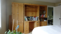 5pc White Pine Bedroom Set