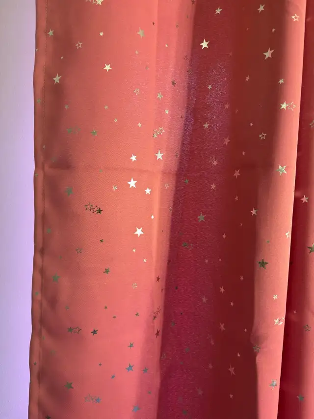 Dorm/baby room modern pink curtains (read below for dimensions) in Window Treatments in Markham / York Region - Image 9