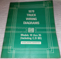 1979 TRUCK GM CK C K Wiring Diagrams