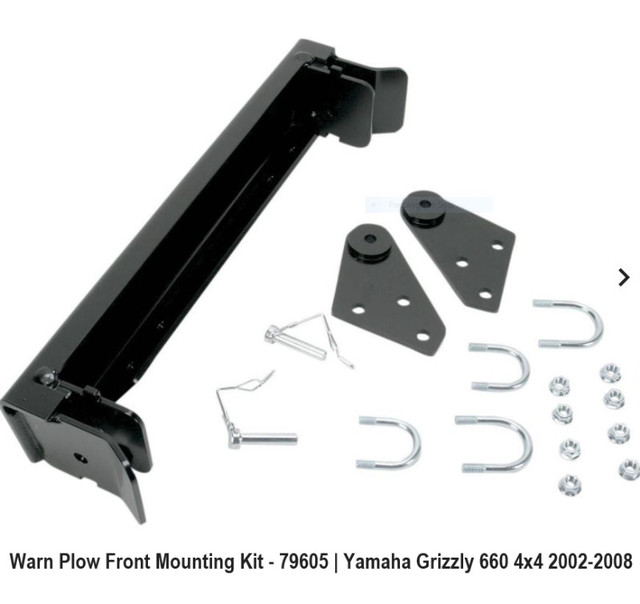 NEW Warn Plow Front Mounting Kit 2002-08 Yamaha Grizzly 660 4x4 in ATV Parts, Trailers & Accessories in City of Toronto