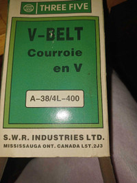 V belt 1/2 inch