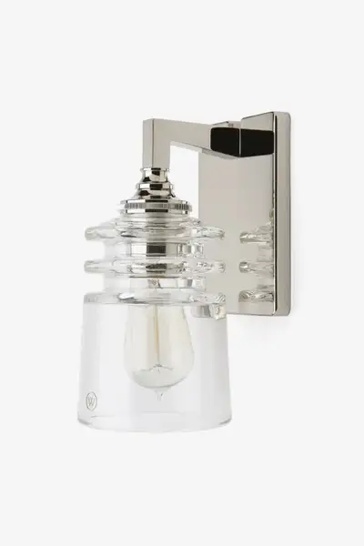 WATERWORKS Watt II Wall Mounted Single Arm Sconce [Like-new showroom display model from Empire Kitch...