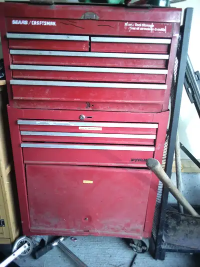 Craftsman rolling tool chest, View more