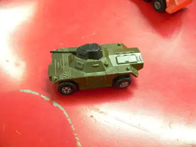 plusieurs auto lesney antique a différent prix photo 1 camion de guerre # 4030.5 matchbox 1973 #73 w...