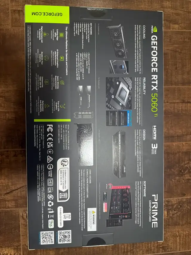 ASUS Prime GeForce RTX 5060 Ti 8GB Graphics Card in System Components in Ottawa - Image 4